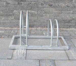 Outdoor Meerdere Draagbare 2 Mountainbike Parking Floor Stand Rack